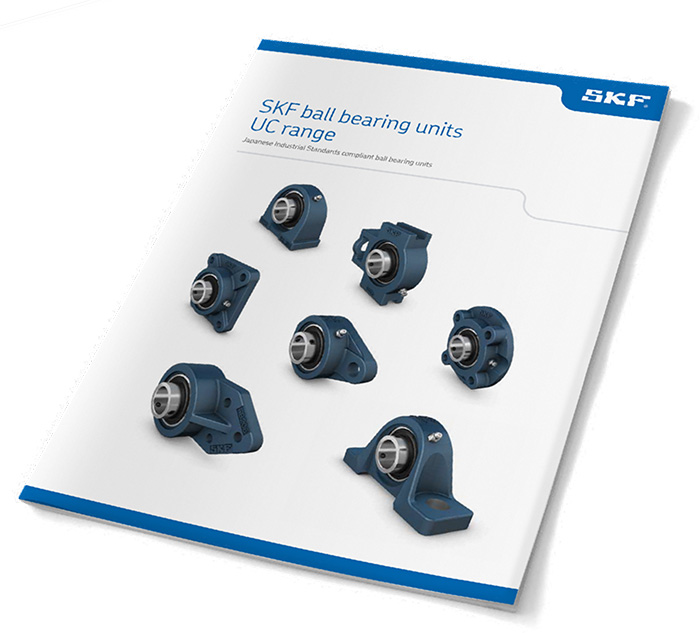 SKF ball bearing units UC Range 